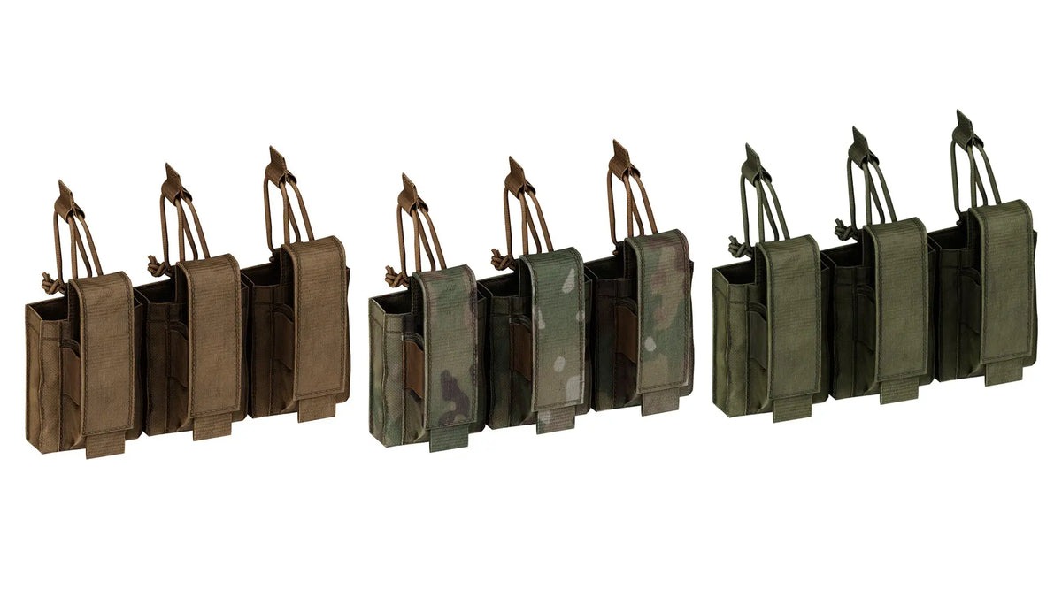 CONDOR OUTDOOR TRIPLE M4 KANGAROO MAG POUCH GEN2 3dmilitaryassets