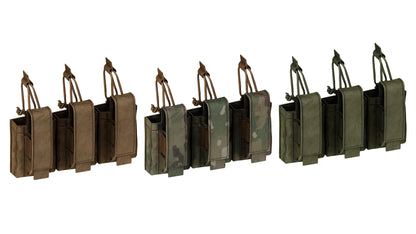 CONDOR OUTDOOR TRIPLE M4 KANGAROO MAG POUCH GEN2 3dmilitaryassets