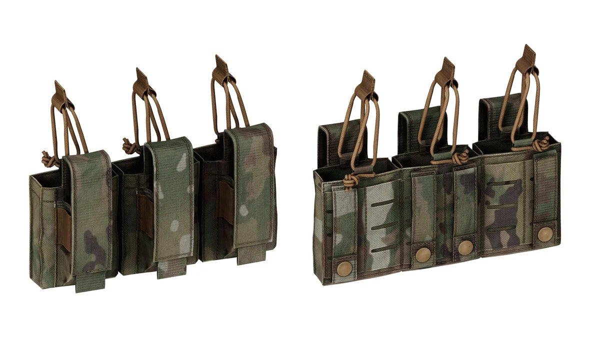 CONDOR OUTDOOR TRIPLE M4 KANGAROO MAG POUCH GEN2 3dmilitaryassets