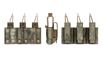 CONDOR OUTDOOR TRIPLE M4 KANGAROO MAG POUCH GEN2 3dmilitaryassets