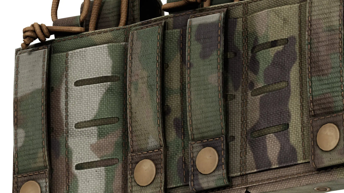 CONDOR OUTDOOR TRIPLE M4 KANGAROO MAG POUCH GEN2 3dmilitaryassets
