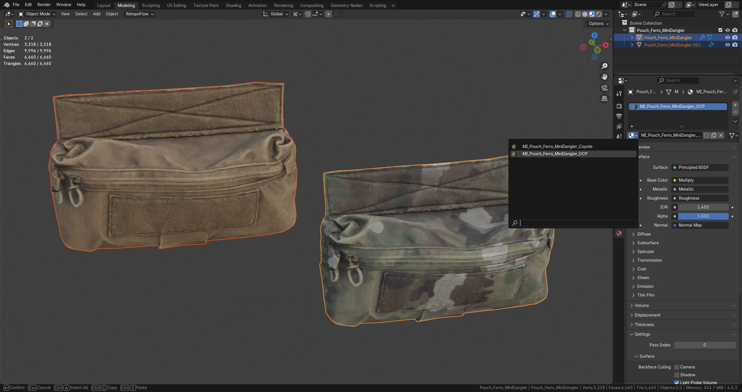 FERRO CONCEPTS MINI DANGLER POUCH