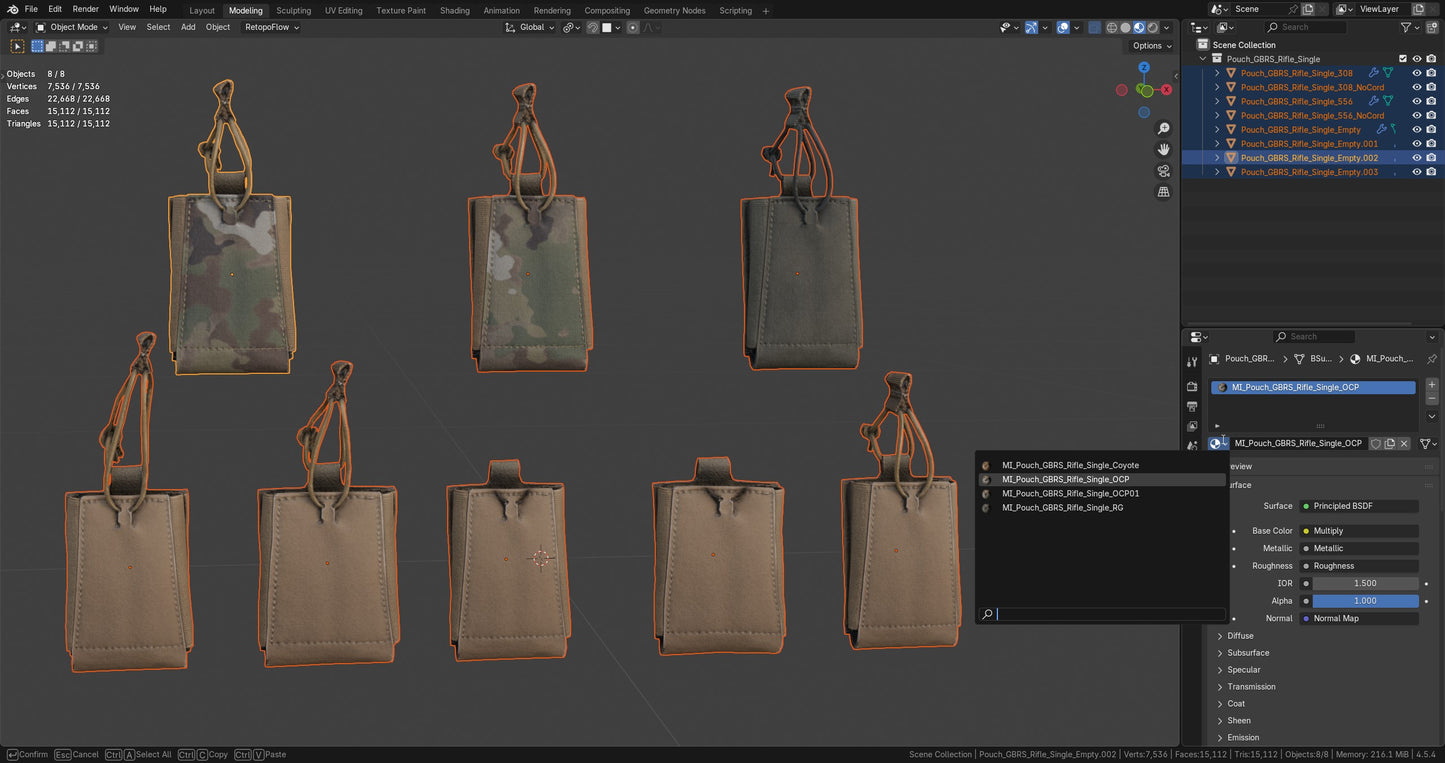 GBRS SINGLE RIFLE MAGAZINE POUCH