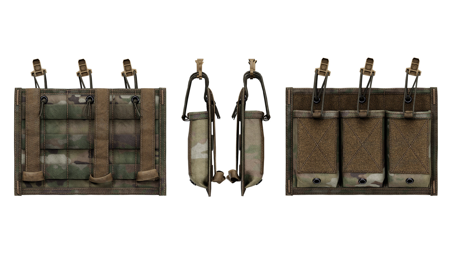 MSA TRIPLE M4 MAG POUCH