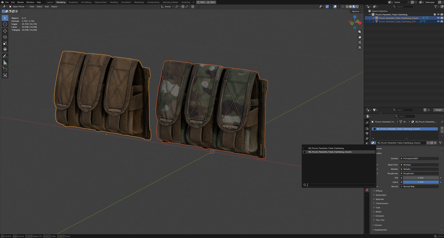 PARACLETE TRIPLE FLASHBANG POUCH