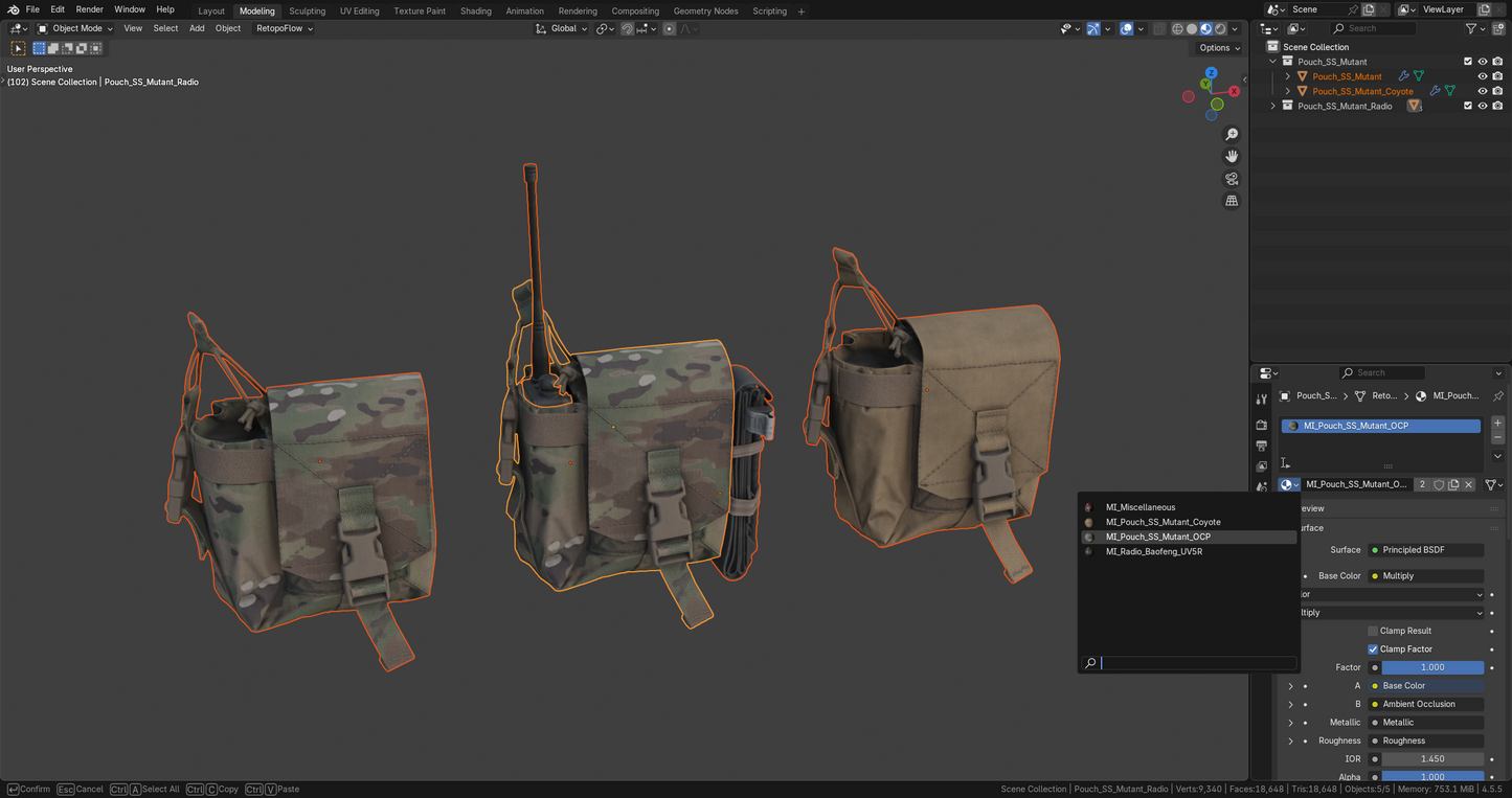 SPIRITUS SYSTEMS MUTANT POUCH