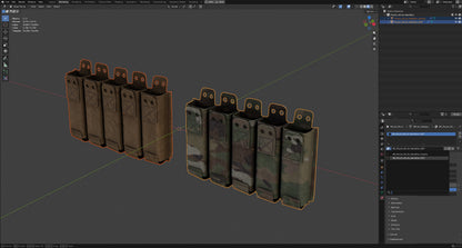 UNOBTAINIUM GEAR 5X HANDGUN MAG POUCH