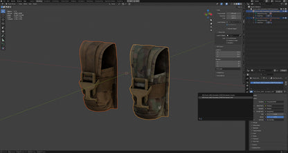 USGI PARACLETE 330D THERMOBARIC GRENADE POUCH