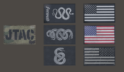 3DMA PATCHES AND FLAGS 3dmilitaryassets