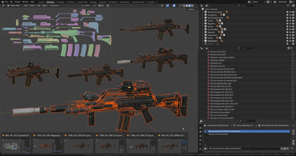 HK G36 WEAPON MEGA PACK