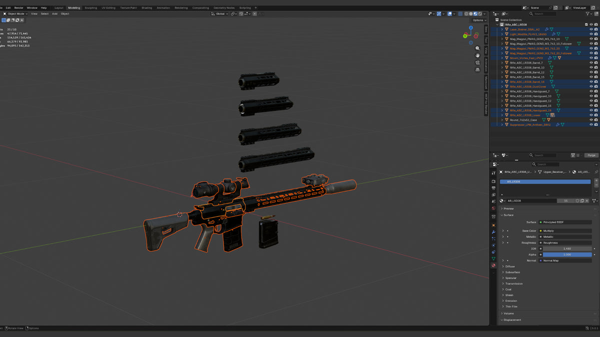 ACB LR308 RIFLE