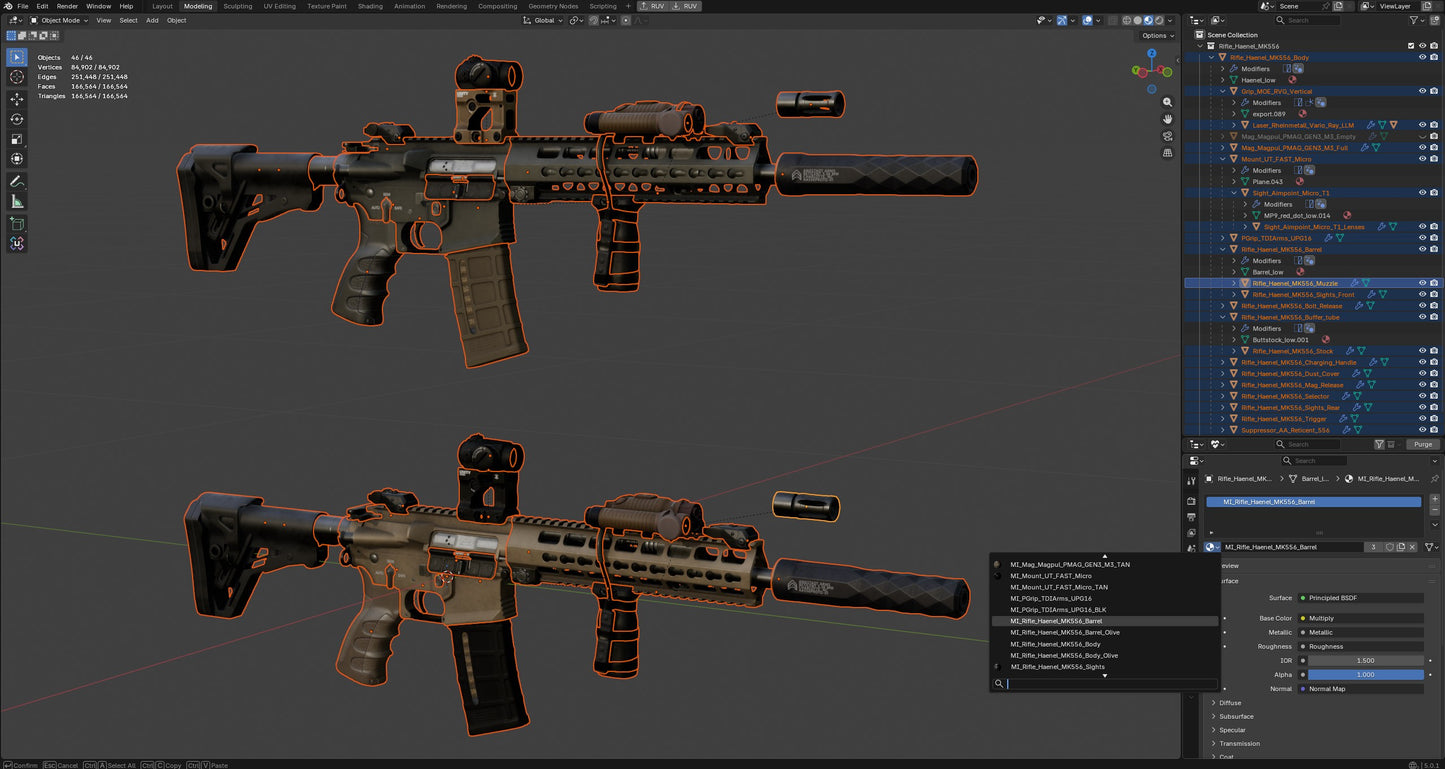 HAENEL MK556 ASSAULT RIFLE