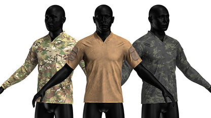 VELOCITY SYSTEMS BOSS RUGBY SHIRT 3dmilitaryassets
