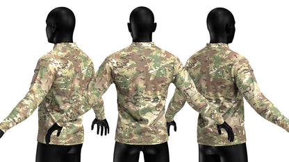 VELOCITY SYSTEMS BOSS RUGBY SHIRT 3dmilitaryassets