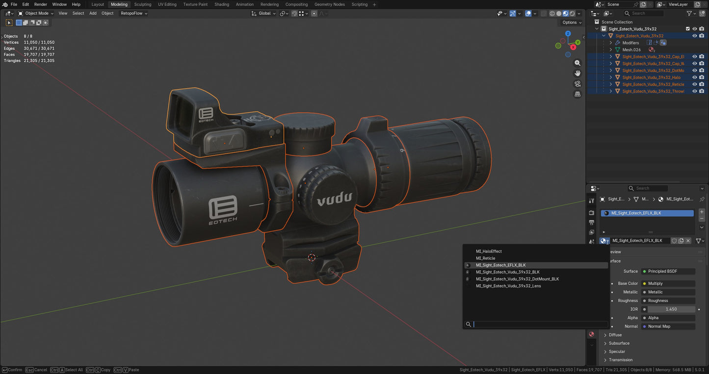 EOTECH VUDU 3-9X32 SFP