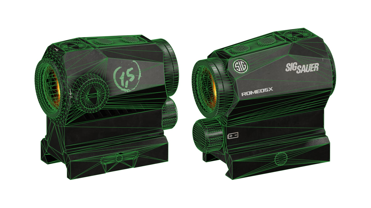 SIG SAUER ROMEO5X 1X20 RED DOT SIGHT