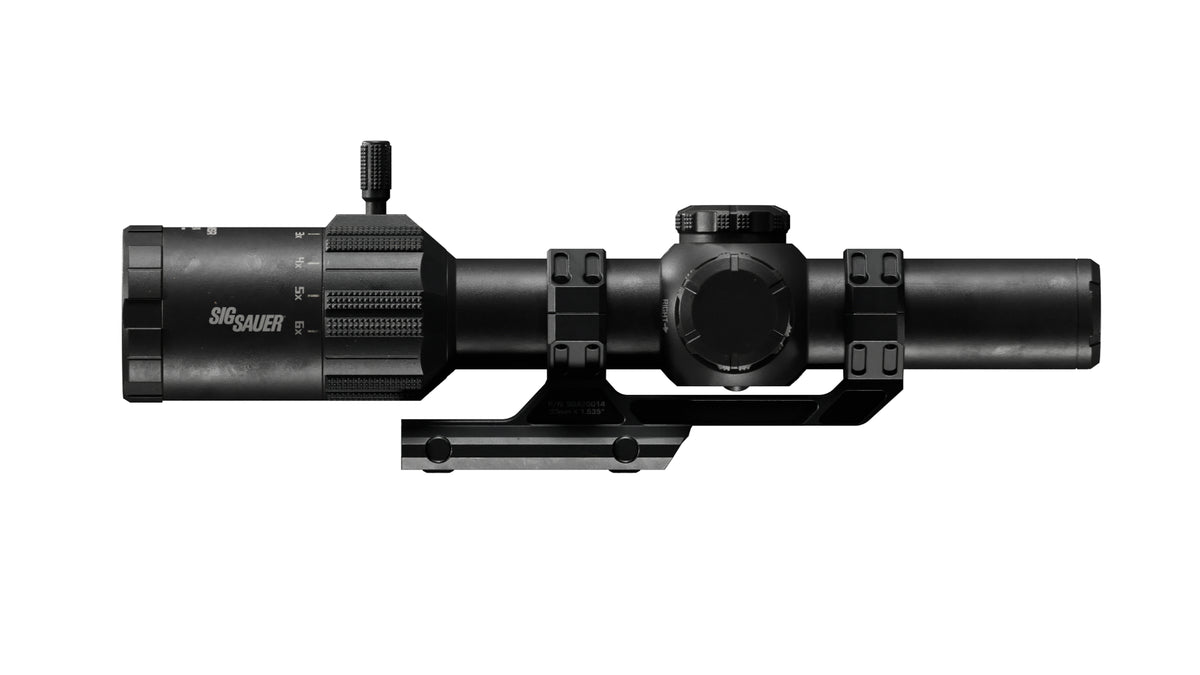 SIG SAUER TANGO MSR LPVO 1 6X24MM RIFLESCOPE