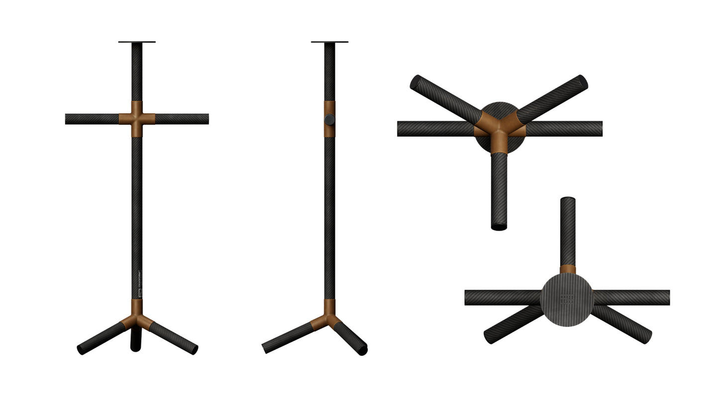 FERRO CONCEPTS  SHADOW CRUCIFORM STAND