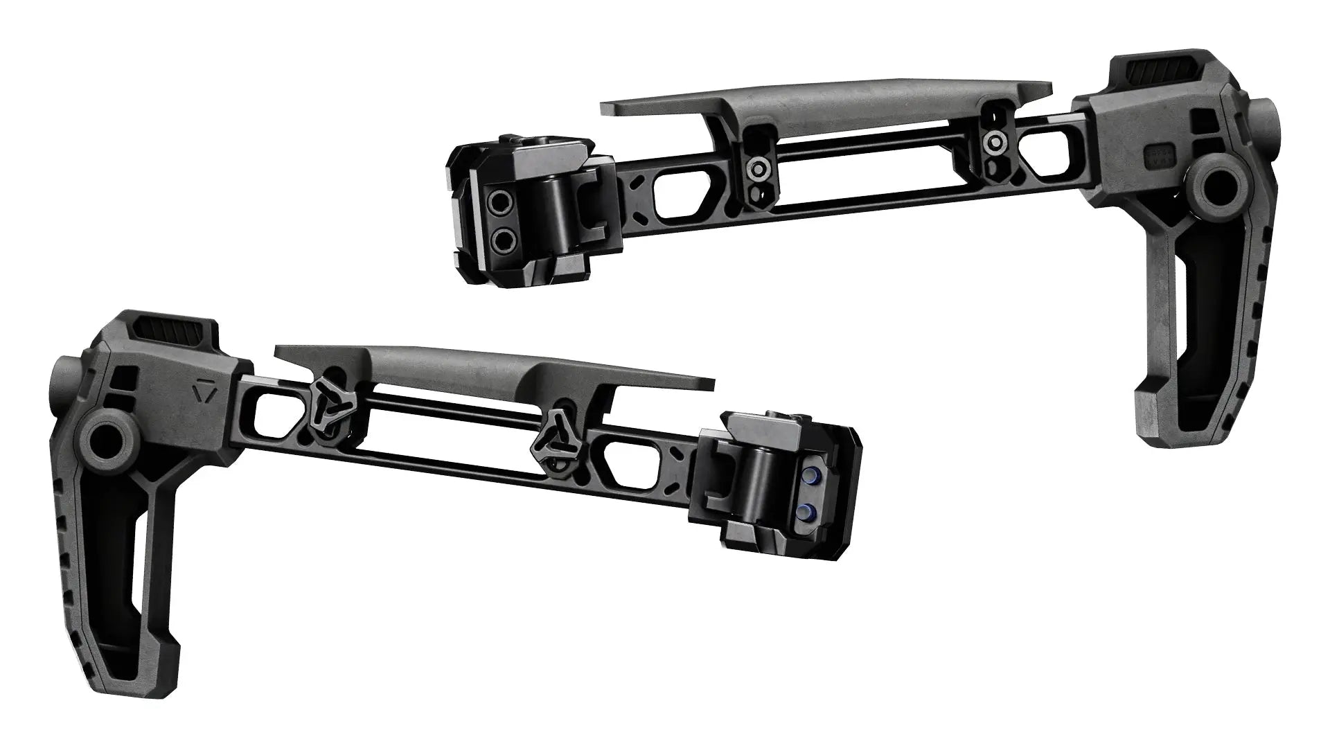 STRIKE INDUSTRIES DUAL FOLDING ADAPTER STOCK - Low Poly 3D Model ...