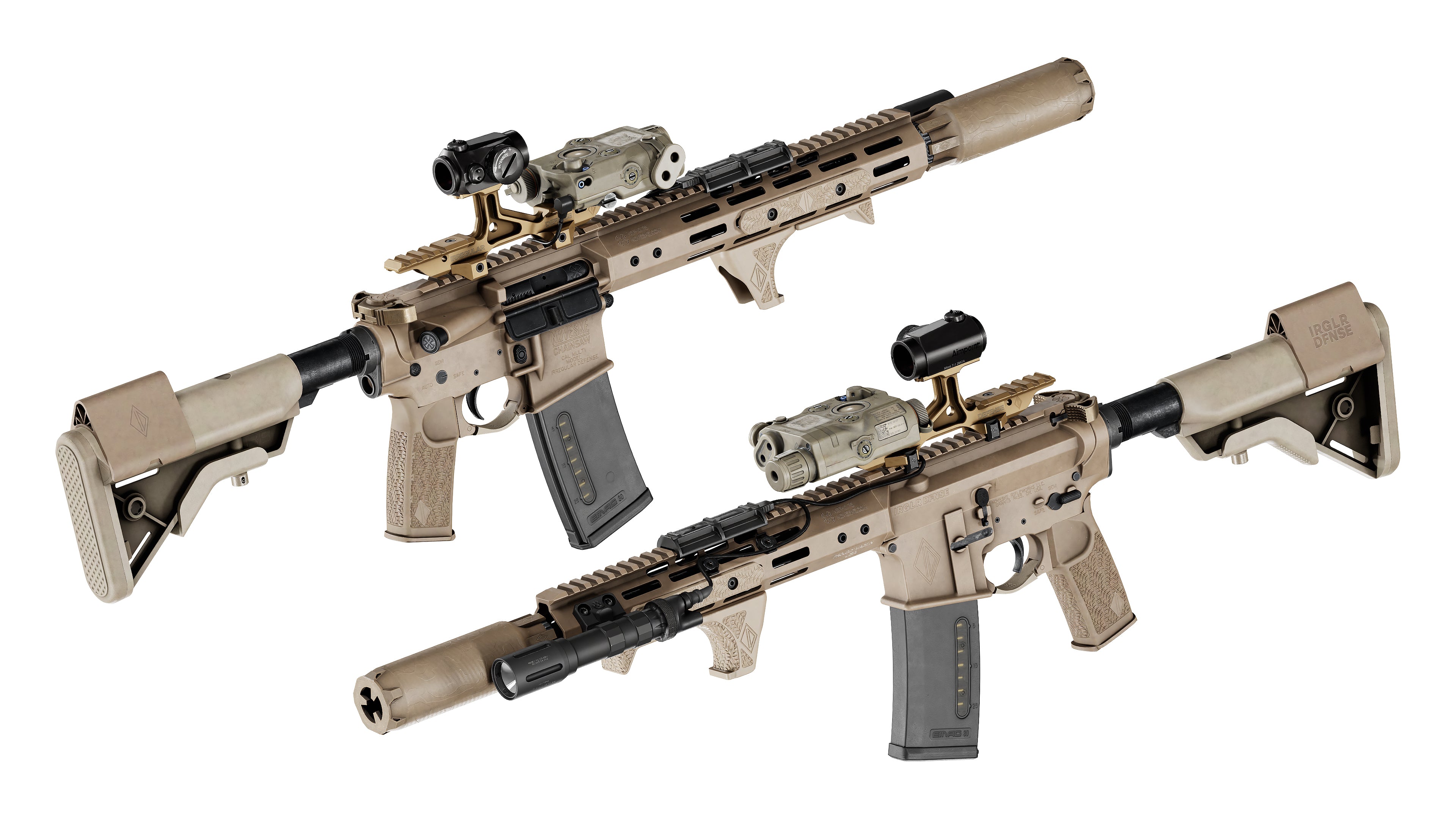 IRREGULAR DEFENSE HESYCHIA SIXK SUPRESSOR - 3DMilitaryAssets
