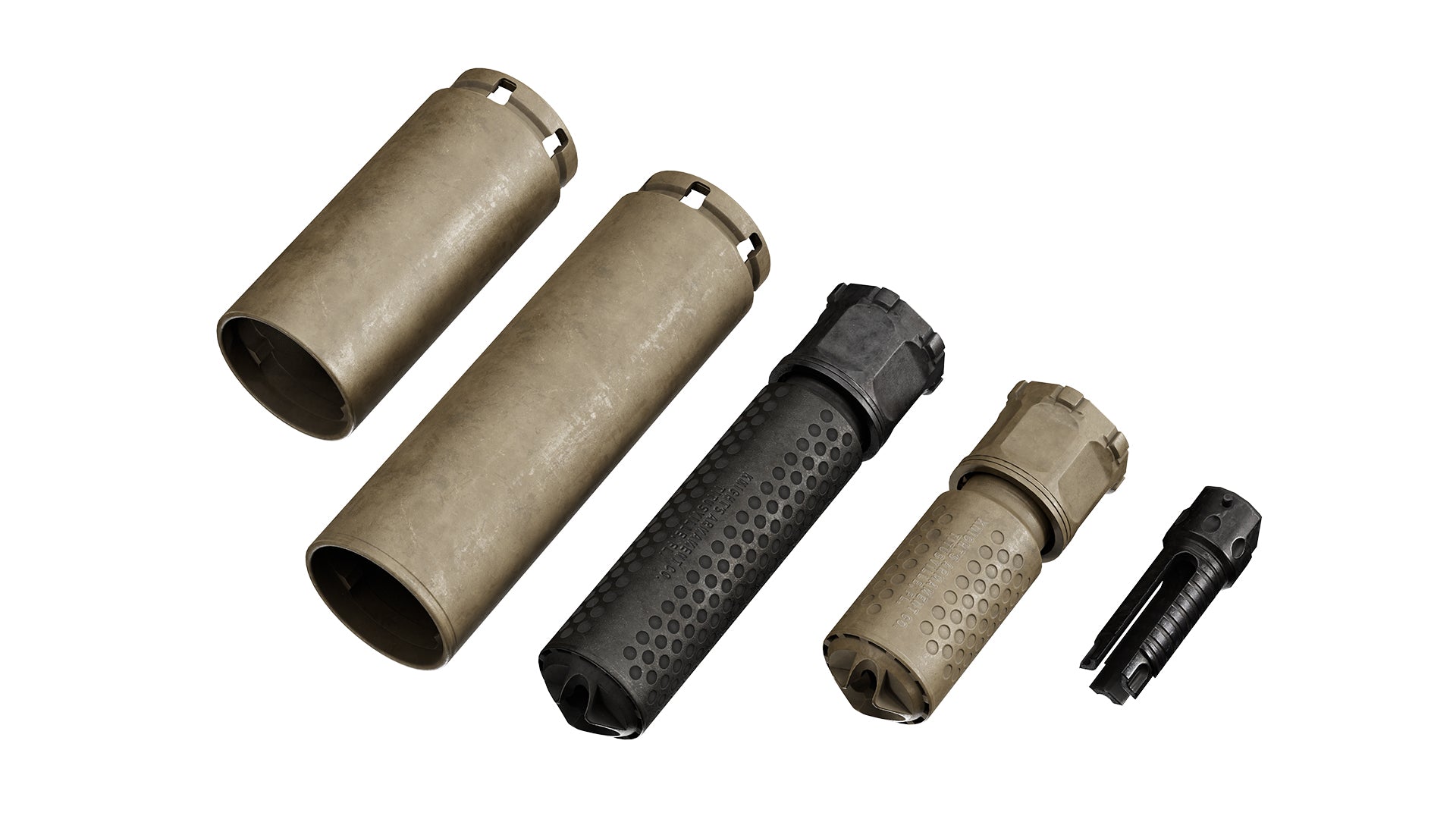 KAC 556 PRT SUPPRESSOR – 3DMilitaryAssets