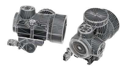 TRIJICON MRO RED DOT 3dmilitaryassets