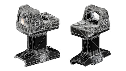 TRIJICON RMR TYPE 2 RED DOT SIGHT 3dmilitaryassets