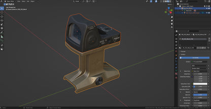 TRIJICON RMR TYPE 2 RED DOT SIGHT 3dmilitaryassets
