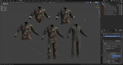 BDU RAID MOD UNIFORM