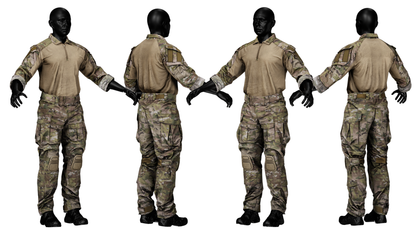 CRYE PRECISION COMBAT UNIFORM G3 3dmilitaryassets