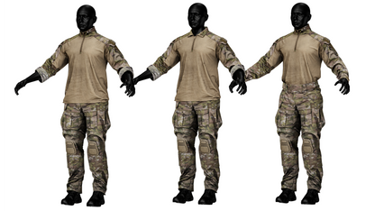 CRYE PRECISION COMBAT UNIFORM G3 3dmilitaryassets
