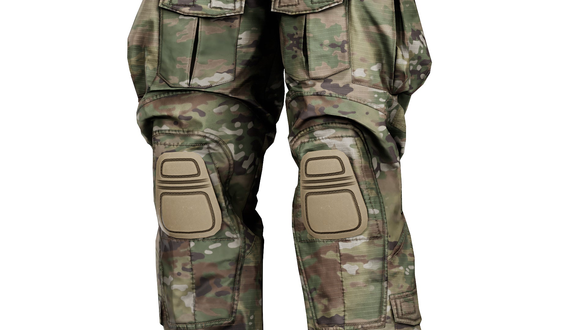 CRYE PRECISION COMBAT UNIFORM G3 - Low Poly 3D Model | Game-Ready
