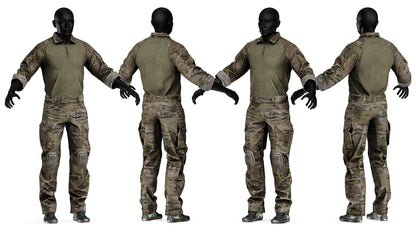 CRYE PRECISION COMBAT UNIFORM G4 3dmilitaryassets