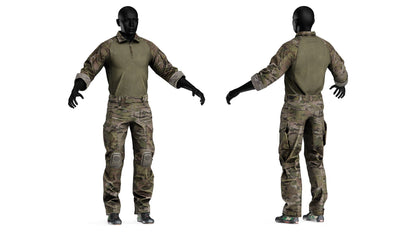 CRYE PRECISION COMBAT UNIFORM G4 3dmilitaryassets
