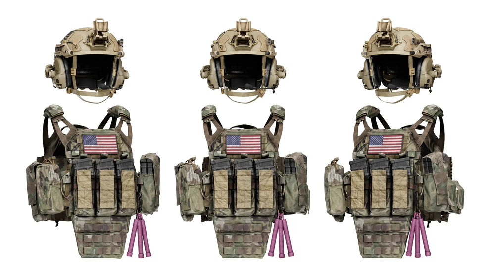 CRYE JPC 2 PLATE CARRIER V4 - Low Poly 3D Model | Game-Ready Asset ...