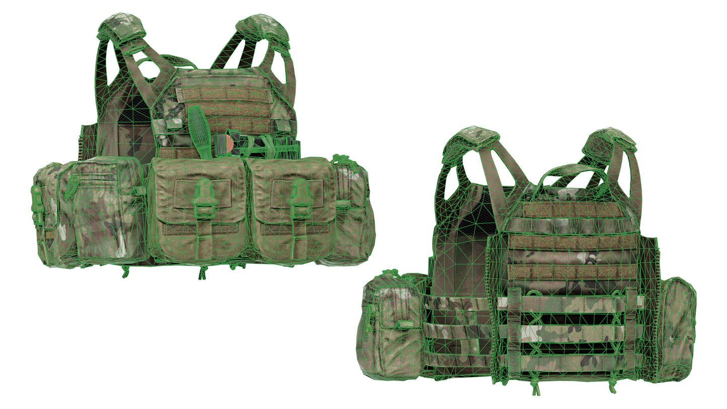 CRYE JPC 2 PLATE CARRIER BUNDLE