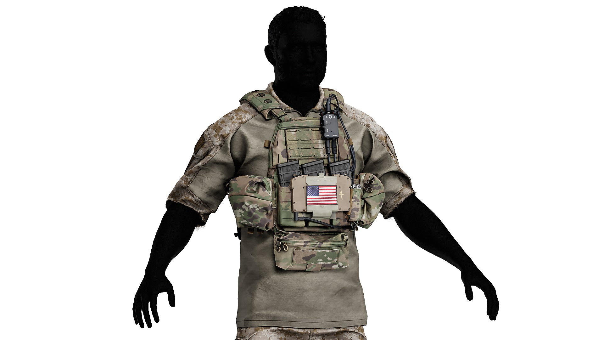 FERRO CONCEPTS FCPC V5 - Low Poly 3D Model | Game-Ready Asset