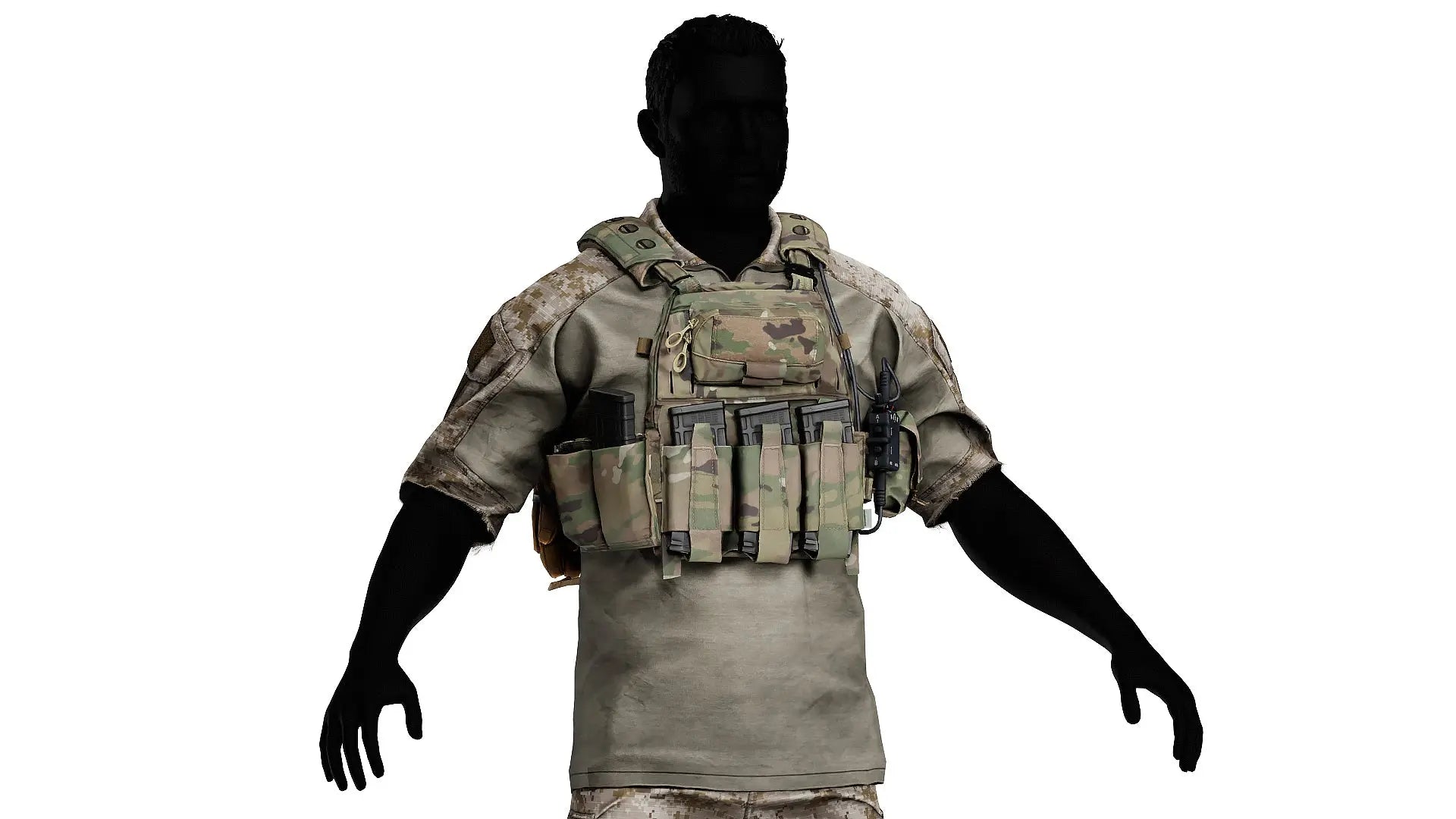 Ferro Concepts FCPC V5 Plate Carrier 3D Model | Game-Ready