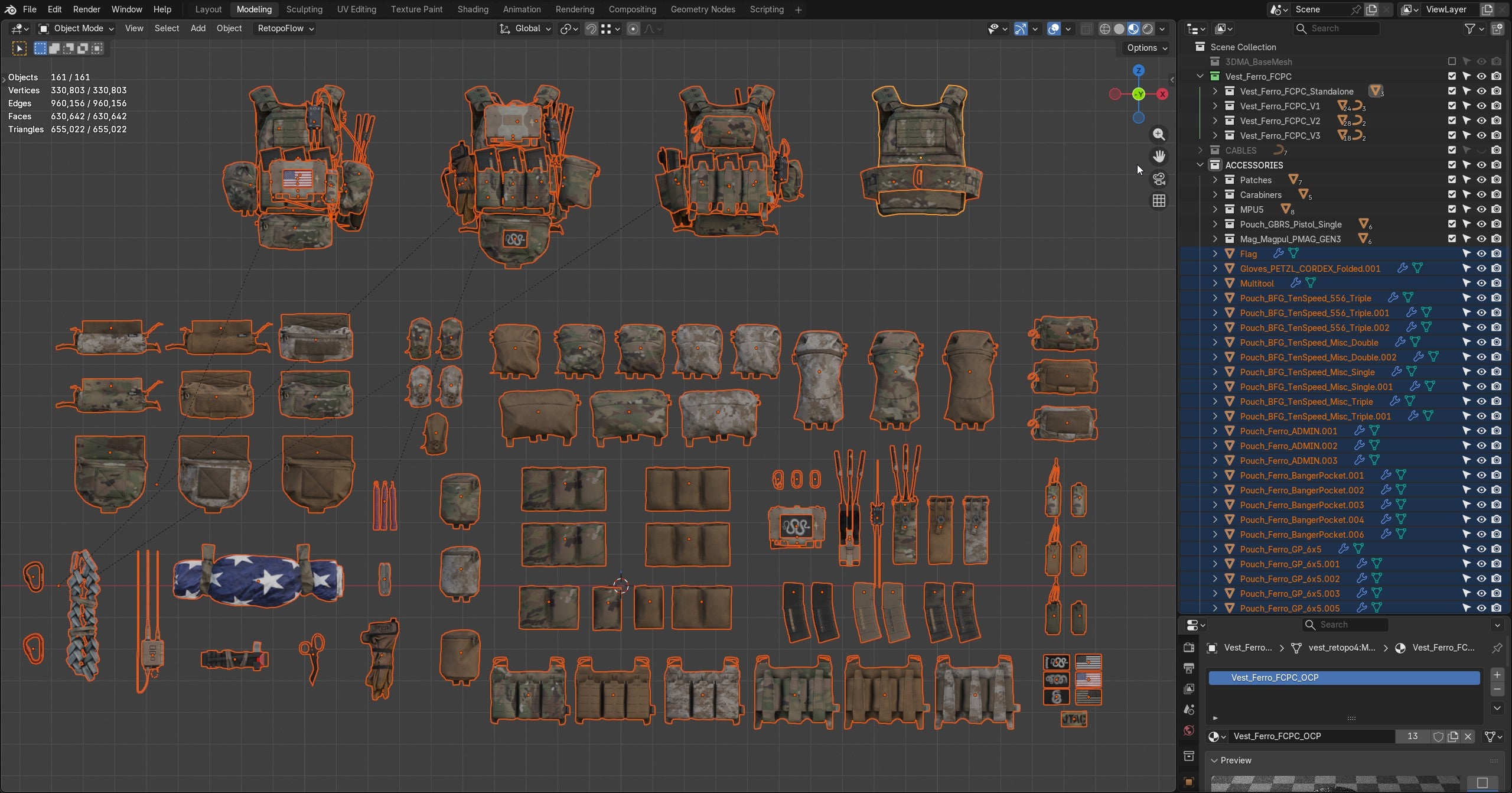 FERRO CONCEPTS FCPC V5 - Low Poly 3D Model | Game-Ready Asset
