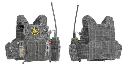 LBT 6094 PLATE CARRIER BUNDLE 3dmilitaryassets