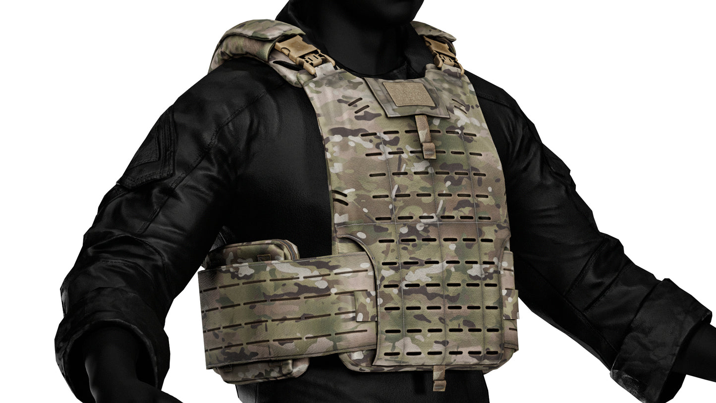 MVS US ARMY PLATE CARRIER VEST