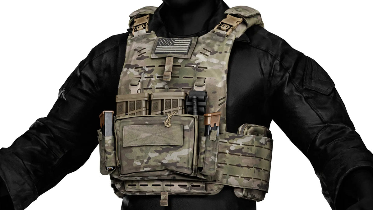 MVS US ARMY PLATE CARRIER VEST - Low Poly 3D Model Game-Ready Asset ...