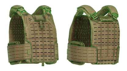 MVS US ARMY PLATE CARRIER VEST 3dmilitaryassets