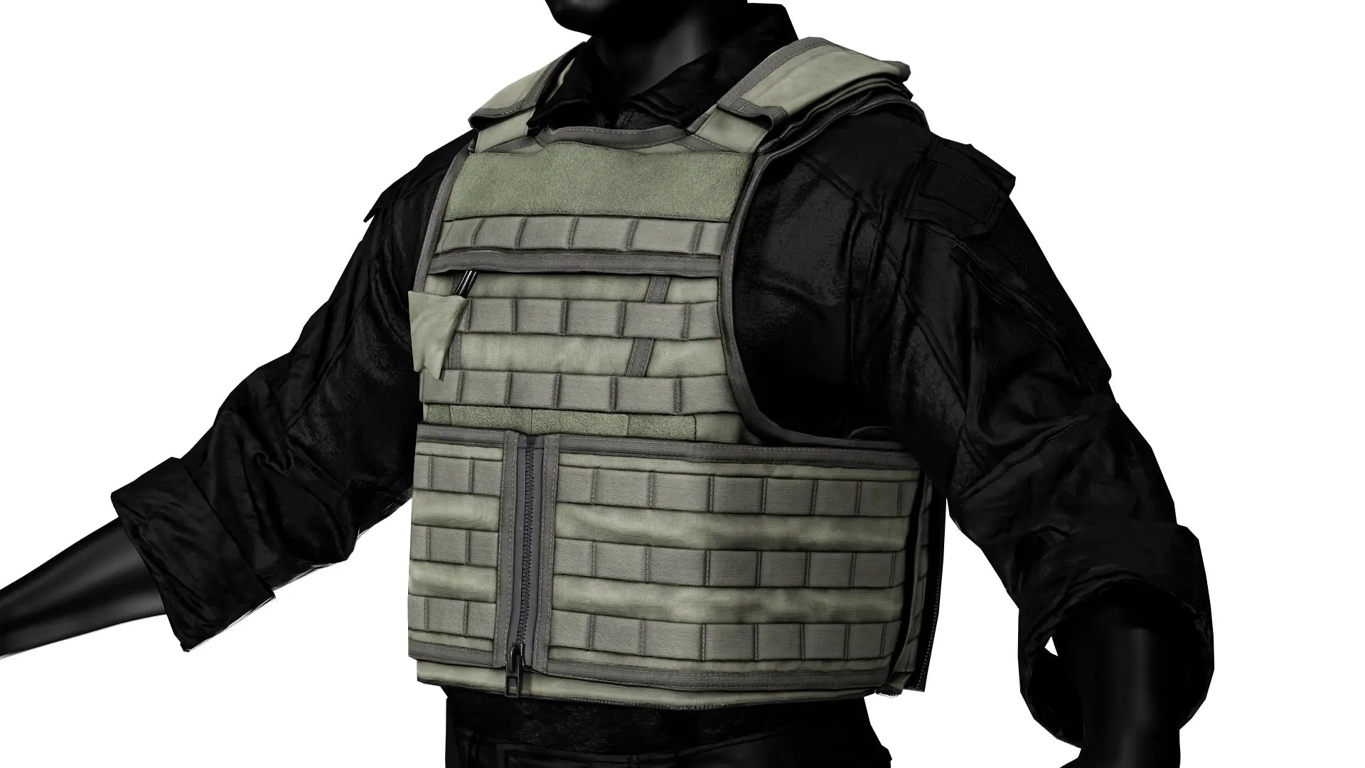 Paraclete Rav Ranger PARACLETE RAV VEST - Low Poly 3D Model | Game-Ready Asset | 3DMA ...