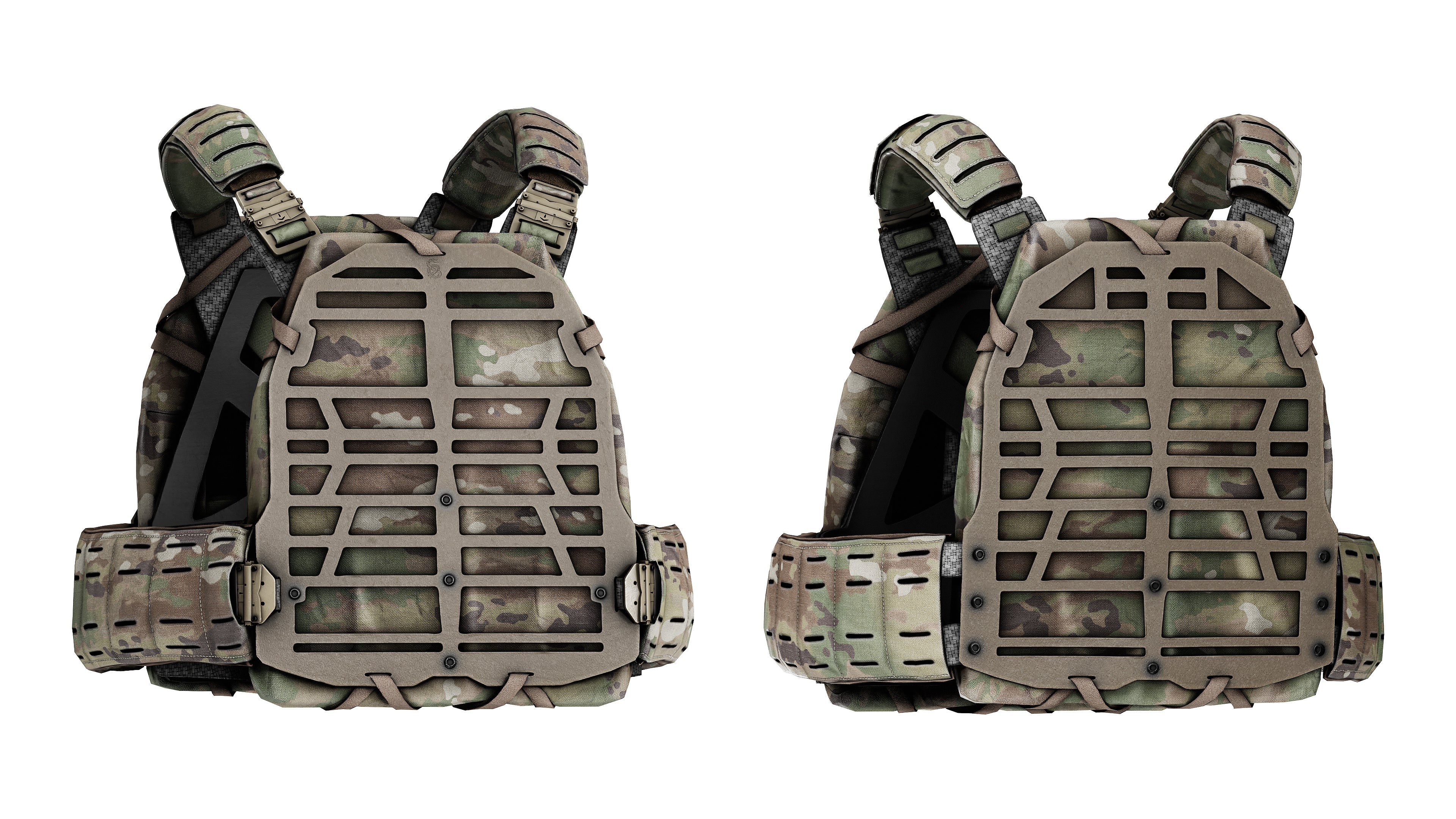 SNS PRECISION PLATEFRAME VEST - Low Poly 3D Model | Game-Ready