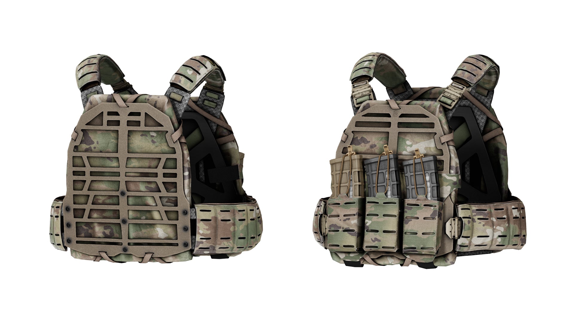 SNS PRECISION PLATEFRAME VEST - Low Poly 3D Model | Game-Ready