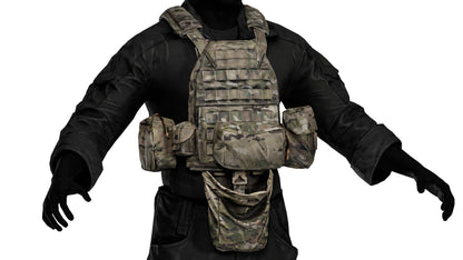 MILITARY VEST 3dmilitaryassets