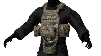 MILITARY VEST 3dmilitaryassets