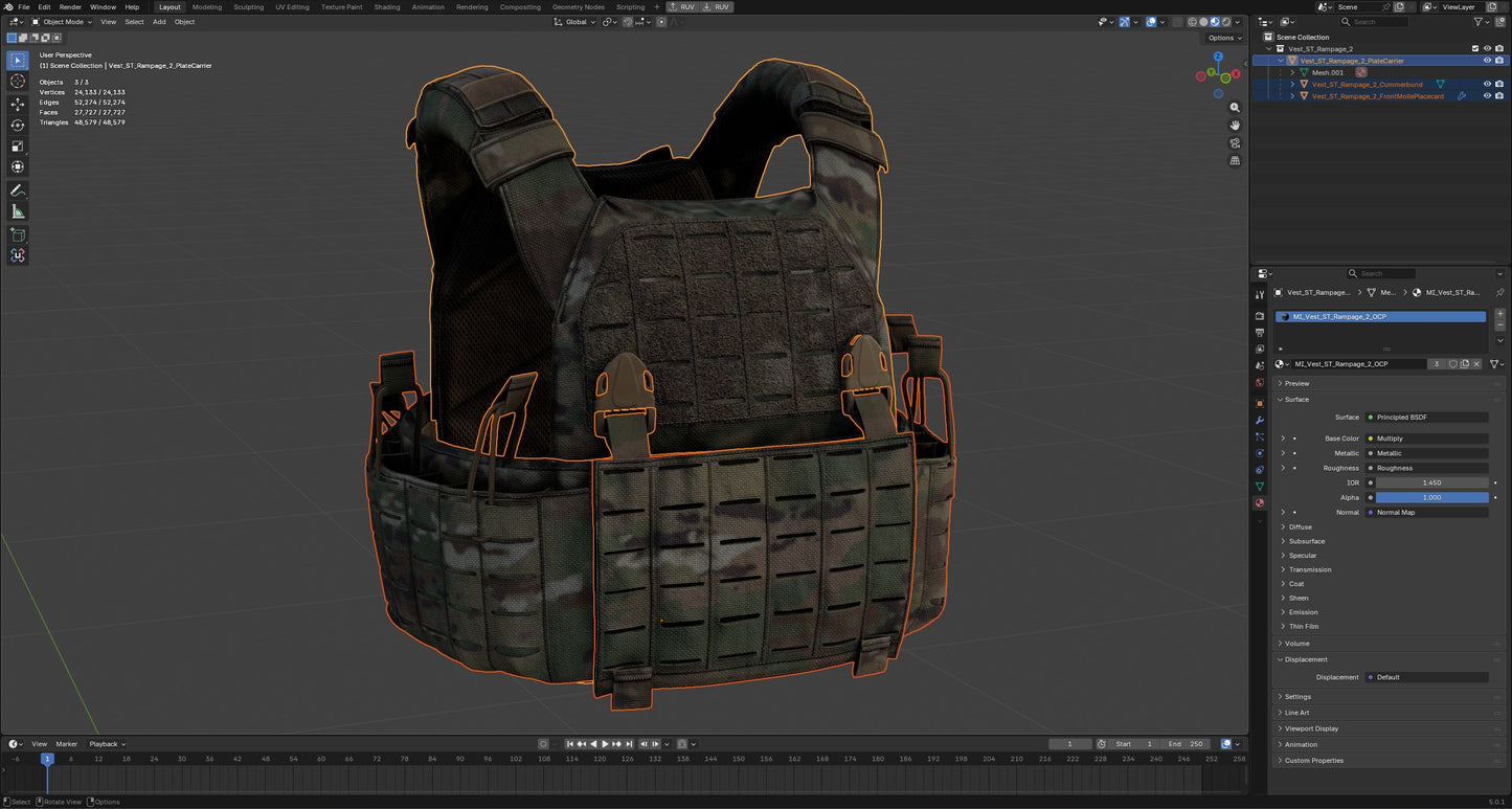 SHELLBACK TACTICAL RAMPAGE PLATE CARRIER