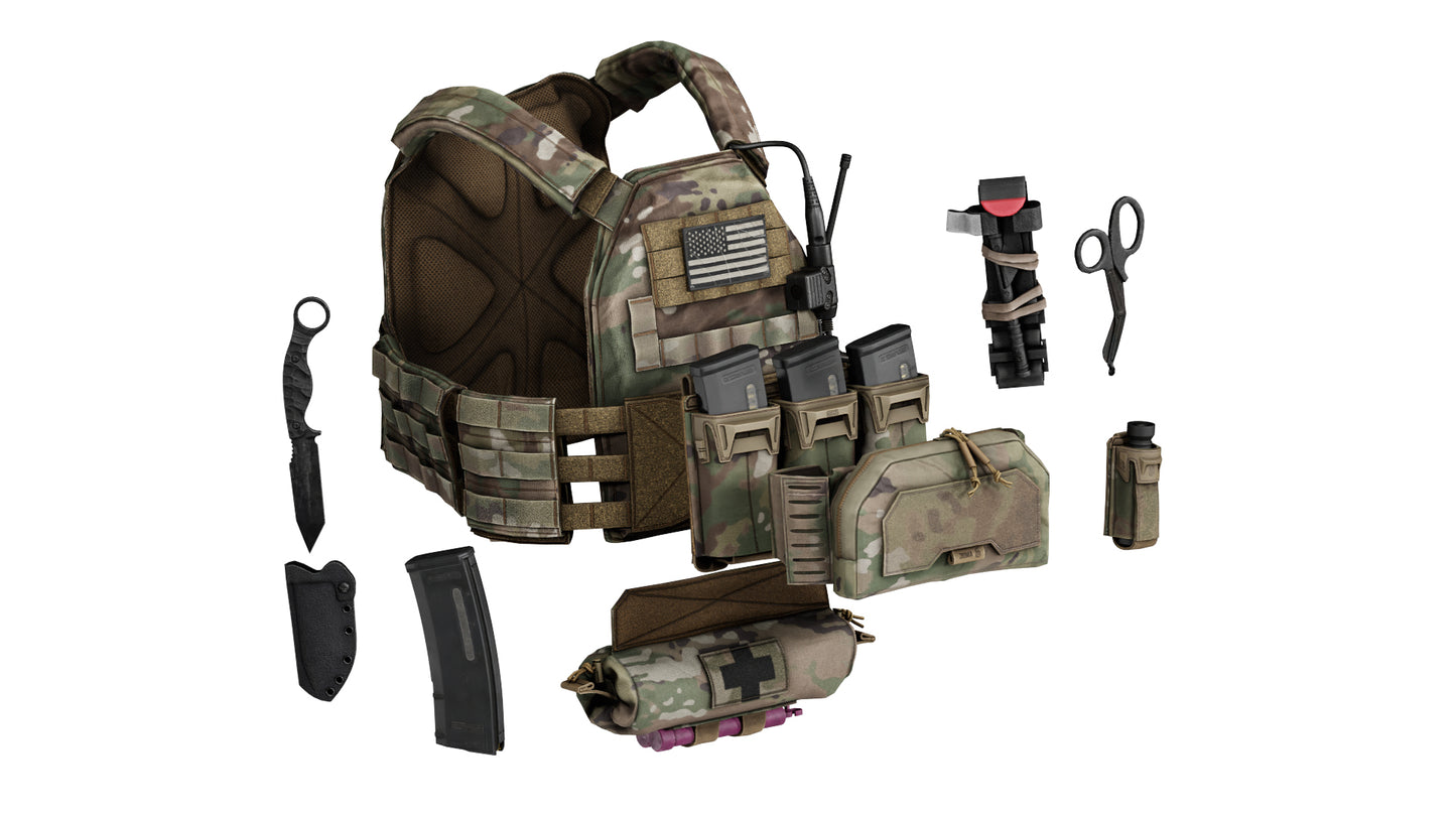 TYR TACTICAL PICO 1M ASSAULTER PLATE CARRIER VEST